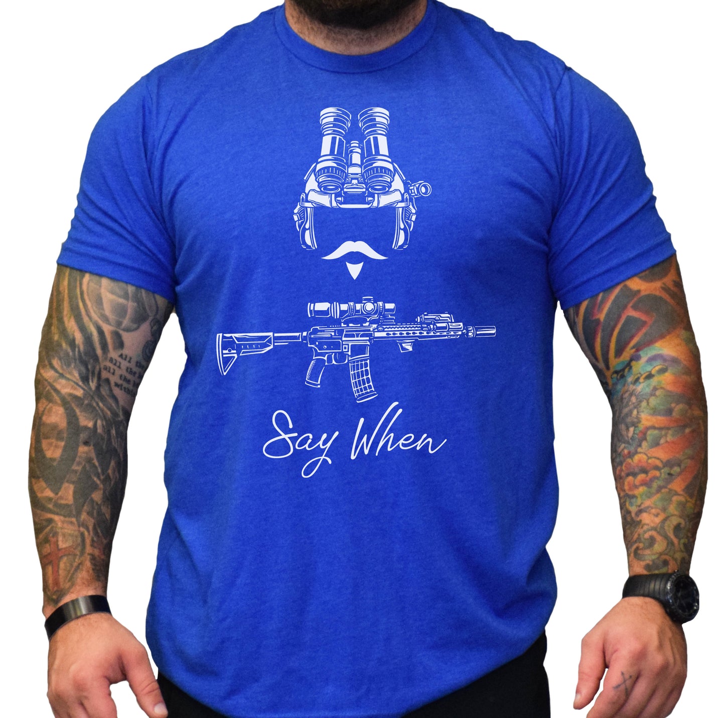 The Gentleman Operator "I'm your huckleberry" Front logo