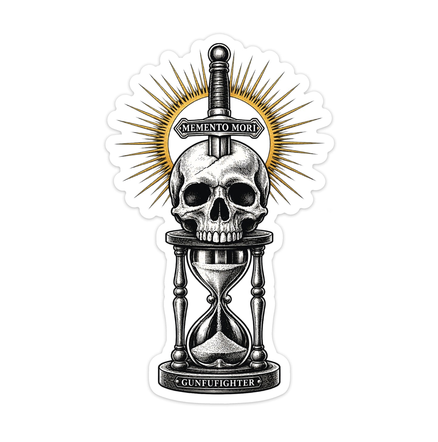 Memento Mori Sands Sticker